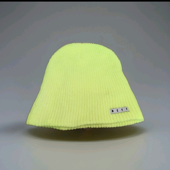 Neff Other - Neff Neon Yellow Beanie No Band OS